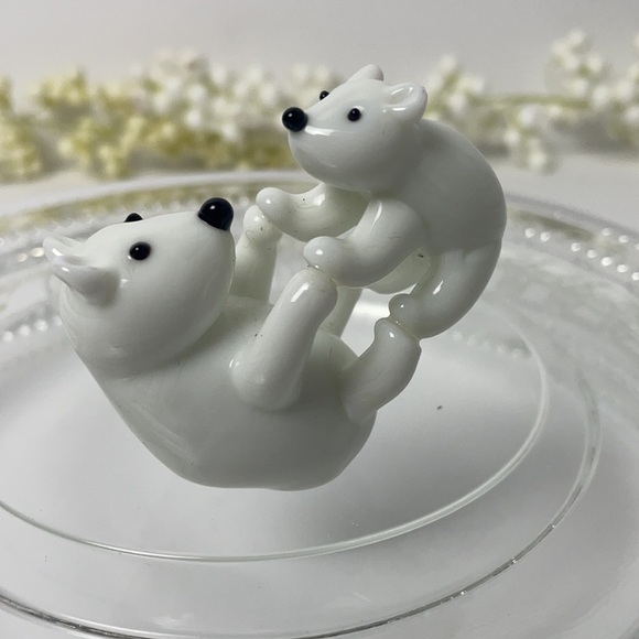 Miniature Art Playful Polar Bears - Picture 8 of 16
